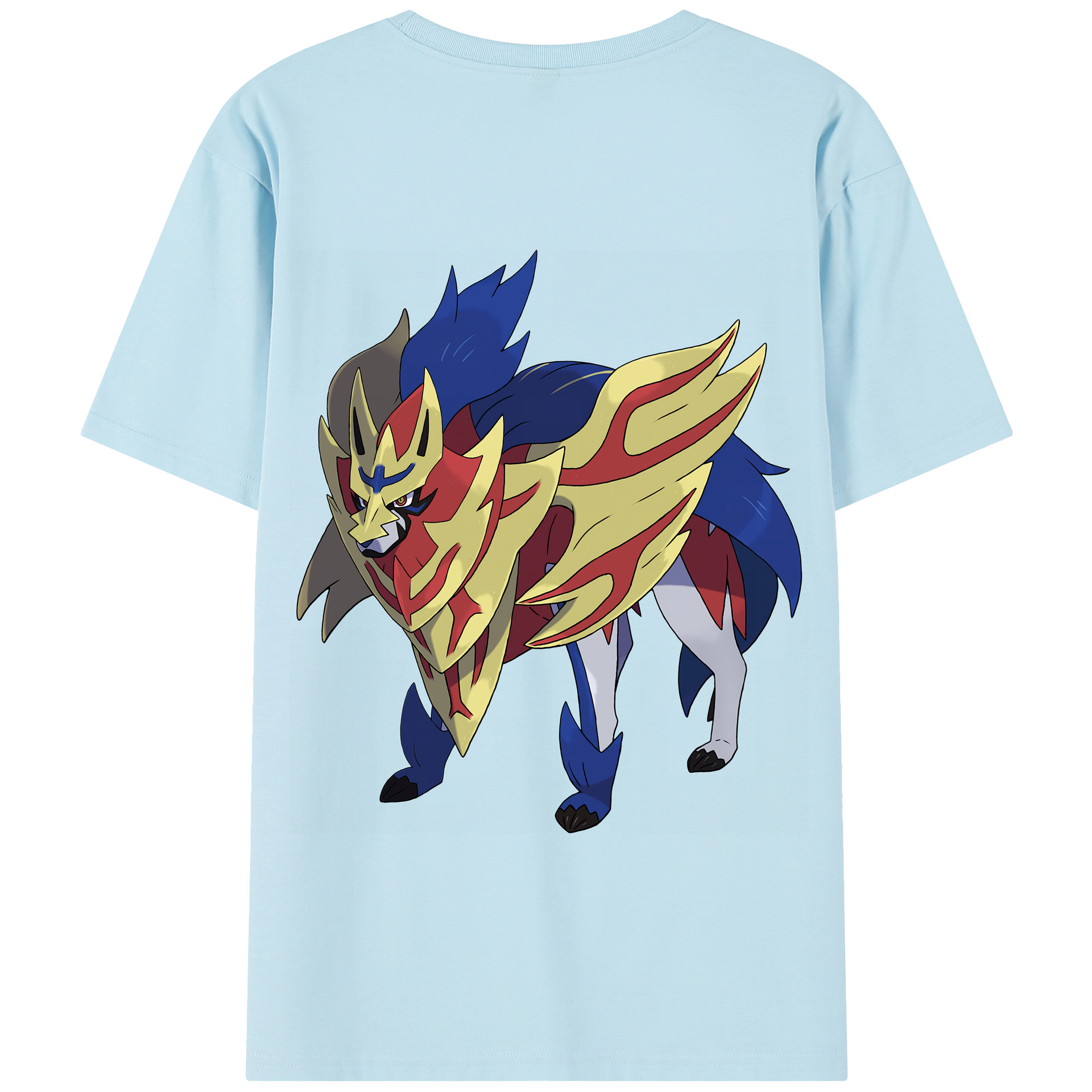 （画像用） ポケットモンスター Pokémon 綿100％半袖Tシャツ（背面プリント）